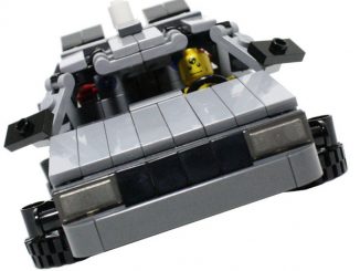 Delorean DMC-12 V4 Custom Lego Set