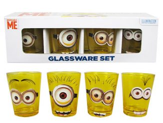 Despicable Me Minions Shot Glass 4-Pack