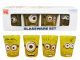 Despicable Me Minions Shot Glass 4-Pack