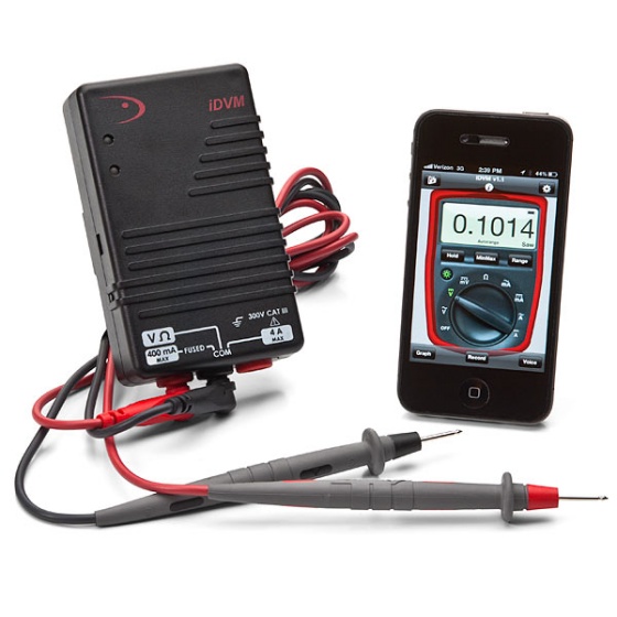 Digital Voltage Meter for iPhone