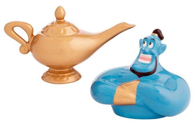 Disney Aladdin Genie & Magic Lamp Salt & Pepper Set