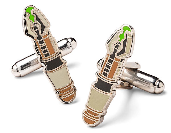 Doctor Who 11th Doctor Sonic Screwdriver Cuff Links