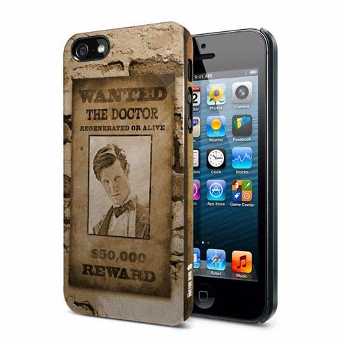 Doctor Who 11th Doctor Wanted Poster iPhone 5 Hard Cover