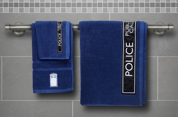 Doctor Who 3-Piece Bath Towel Set