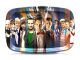 Doctor Who 50th Anniversary Doctor Art Tea Serving Tray