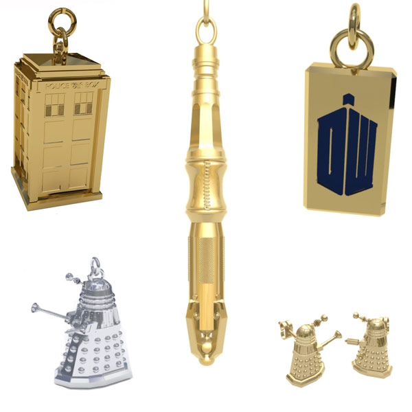 Doctor Who 50th Anniversary Jewelry
