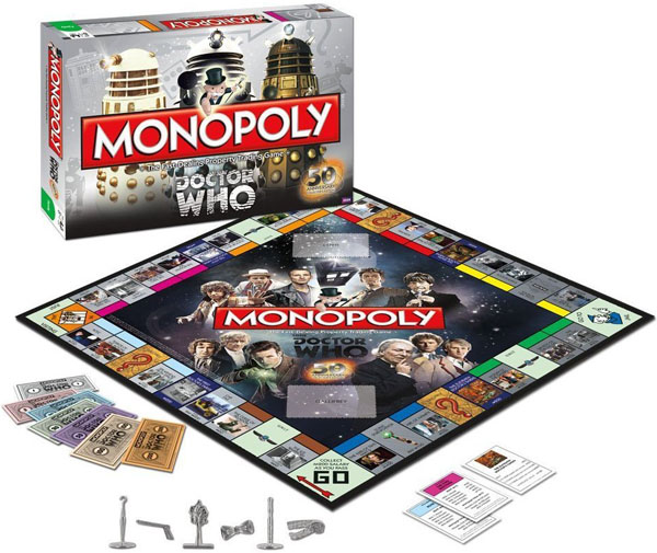 Doctor Who 50th Anniversary Monopoly