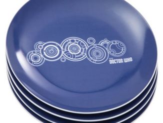 Doctor Who 8-Inch Ceramic Plate 4-Pack Set