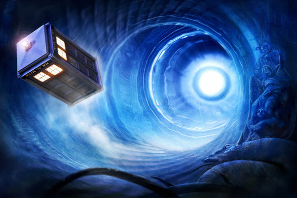 Doctor Who A Breach in the Vortex Poster