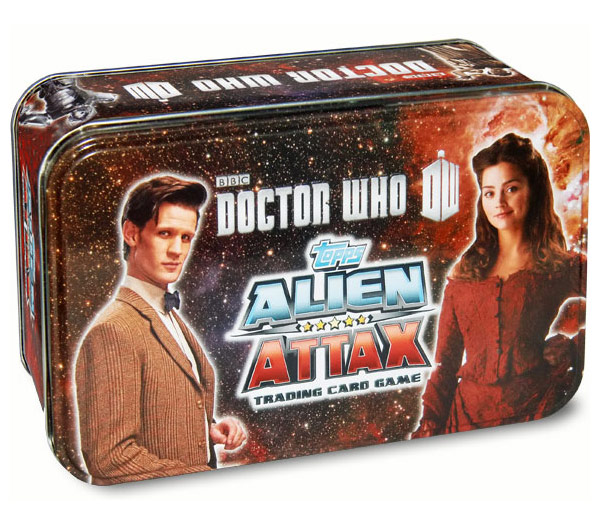 Doctor Who Alien Attax Trading Card Game Tin