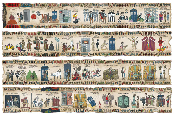 Doctor Who Baywheux Tapestry - small