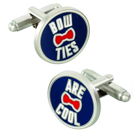 Doctor Who Bow Ties Are Cool Cufflinks