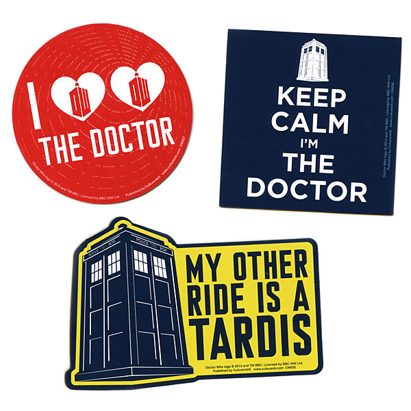 Doctor Who Car Magnets