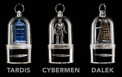 Doctor Who Cell Phone Alert Charms