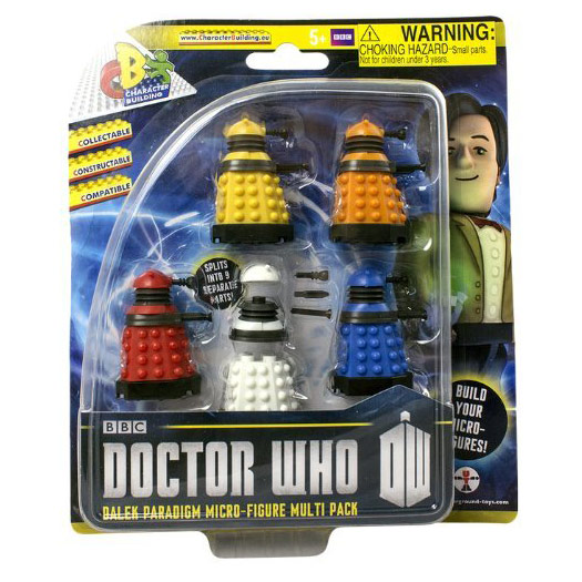 Doctor Who Character Builder Dalek Paradigm Micro Figure 5 Pack