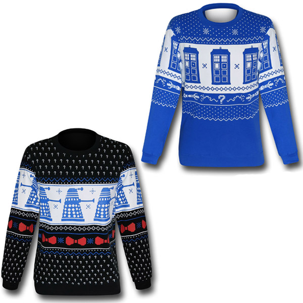 Doctor Who Christmas Sweater Sweatshirt