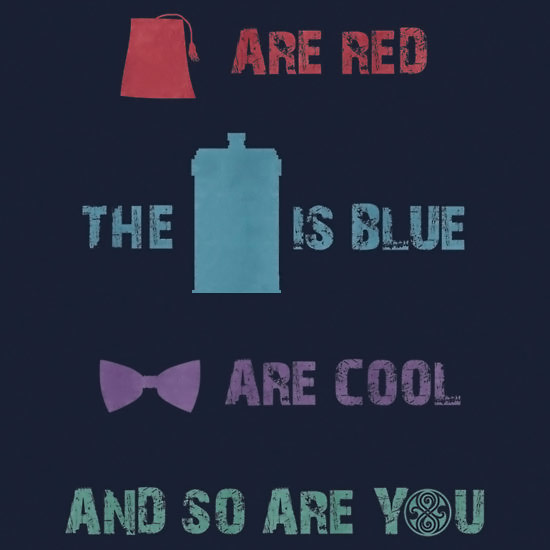 Doctor Who Cool Color TShirt