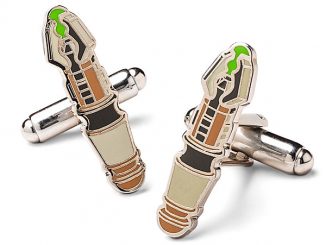 Doctor Who Cuff Links 11th Sonic Screwdriver