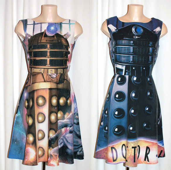Doctor Who Dalek Dresses
