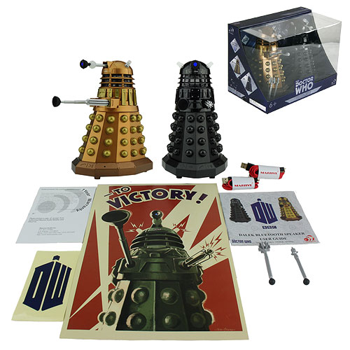 Doctor Who Dalek Sec and Assault Dalek Bluetooth Speaker Pack