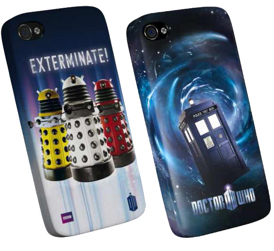 Doctor Who Dalek & TARDIS  iPhone 4 Case