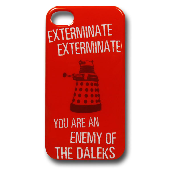 Doctor Who Daleks Exterminate iPhone Case