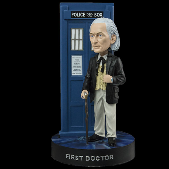Doctor Who First Doctor William Hartnell Light-Up Bobble Head