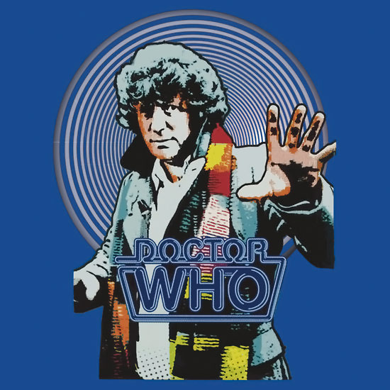 Doctor Who Fourth Doctor Spiral TShirt