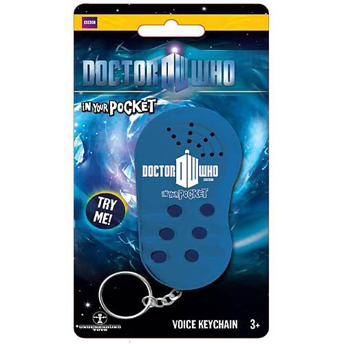Doctor Who 'In Your Pocket' Talking Keychain