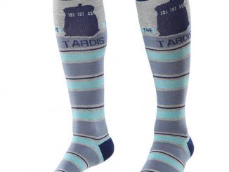 Doctor Who Knee High Tardis Socks
