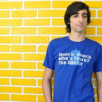 Doctor Who Knock Knock Who is There The Doctor T-Shirt for Men