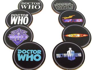 Doctor Who Logo Coasters Set of 8