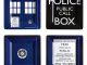 Doctor Who Melamine Square Plate Set