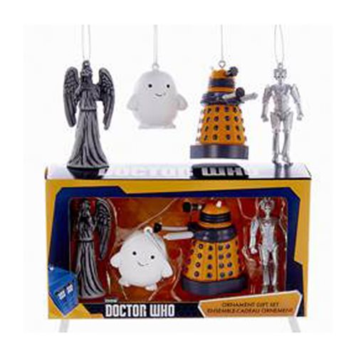 Doctor Who Mini Ornament Gift Set 4-Pack