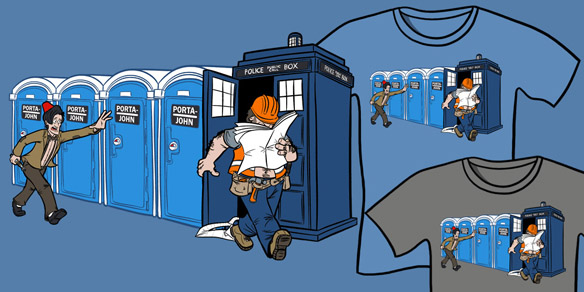 Doctor Who Porta John Smith T-Shirt