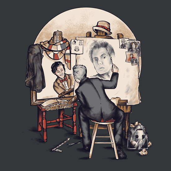 Doctor Who Regenerated Rockwell Shirt