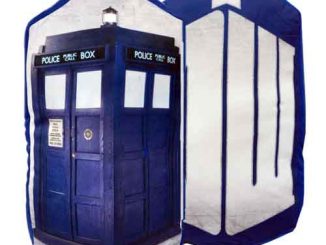 Doctor Who Reverse to TARDIS Cushion