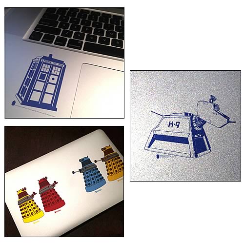 Doctor Who Set 1 Reusable Sticker 6-Pack 