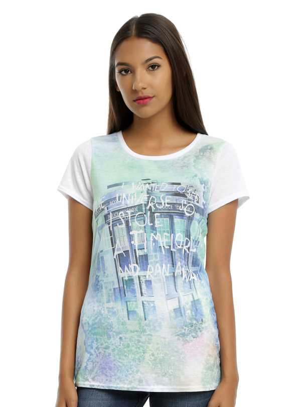 Doctor Who Stole A Time Lord Girls T-Shirt