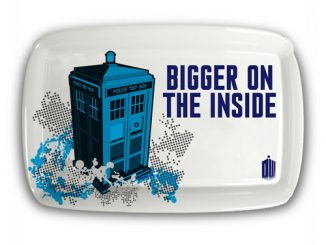 Doctor Who TARDIS Bigger on the Inside Serving Tray