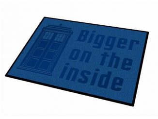 Doctor Who TARDIS Bigger on the Inside Welcome Mat
