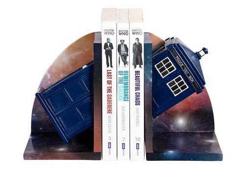 Doctor Who TARDIS Bookends