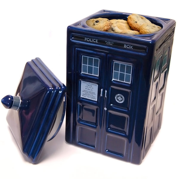 Doctor Who TARDIS Ceramic Cookie Jar