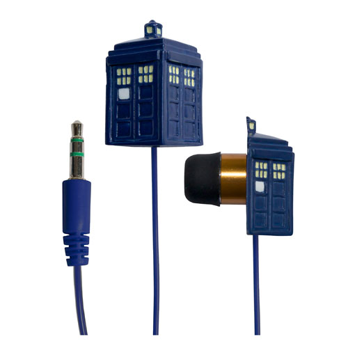 Doctor Who TARDIS Earbuds