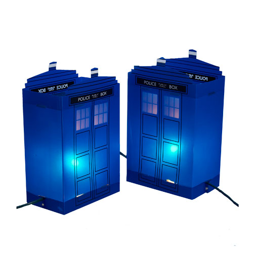 Doctor Who TARDIS Luminary Outdoor Decor