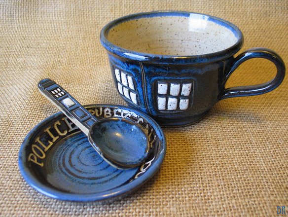 Doctor Who TARDIS Tea Cup