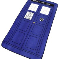 Doctor Who TARDIS Throw Blanket