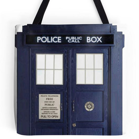 Doctor Who TARDIS Tote Bag