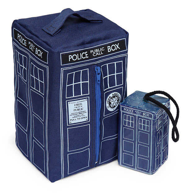 Doctor Who TARDIS Washbag with TARDIS Soap on a Rope