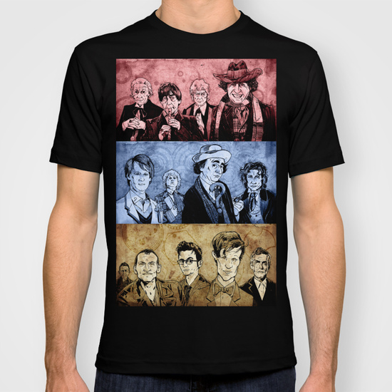Doctor Who Three Colors Who T-Shirt